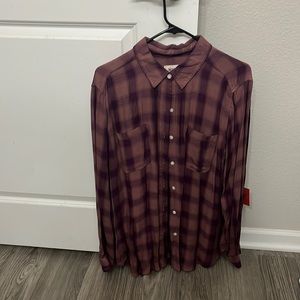 Purple flannel